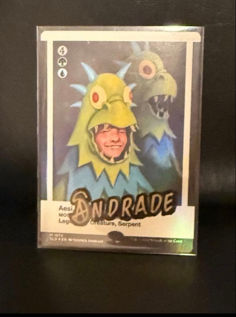 円渦海峡の暴君、アシー/Aesi foil アーティストプルーフ　mtg