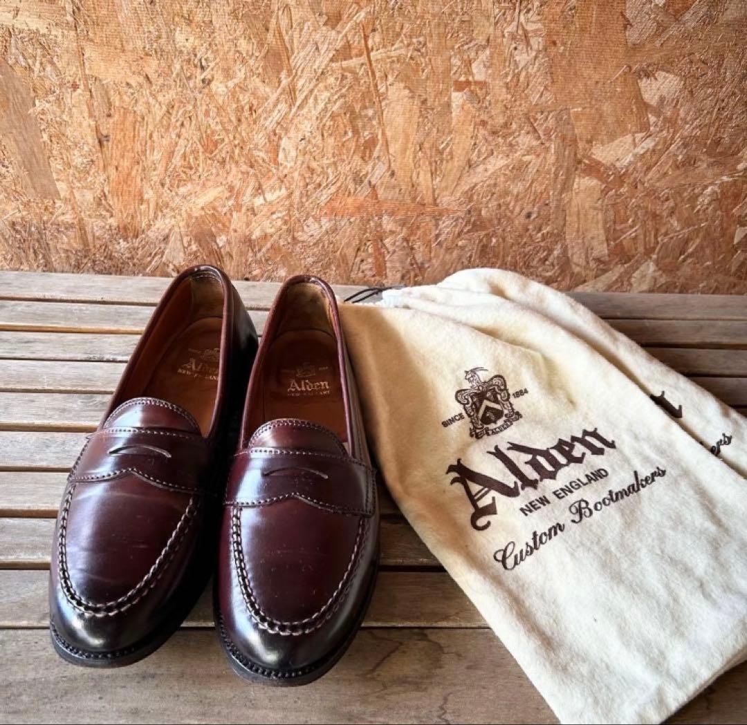 Alden コードバン　ローファー