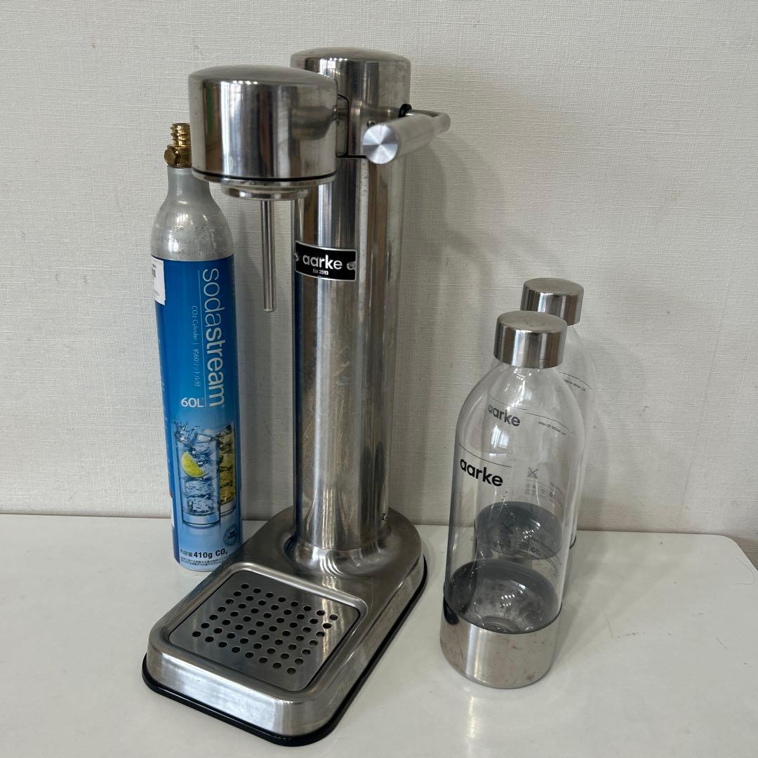 aarke ステンレス製 炭酸水メーカー　CARBONATOR3