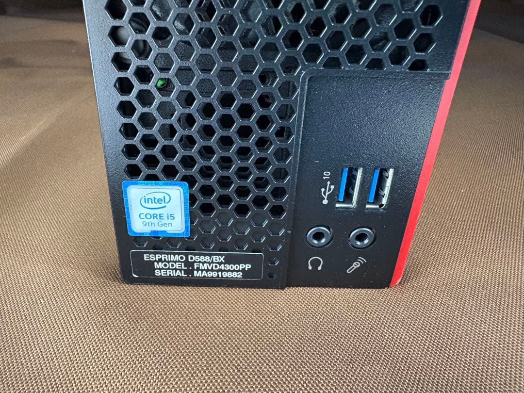 富士通 ESPRIMO 第9世代i5 メモリ16GB SSD＋HDD