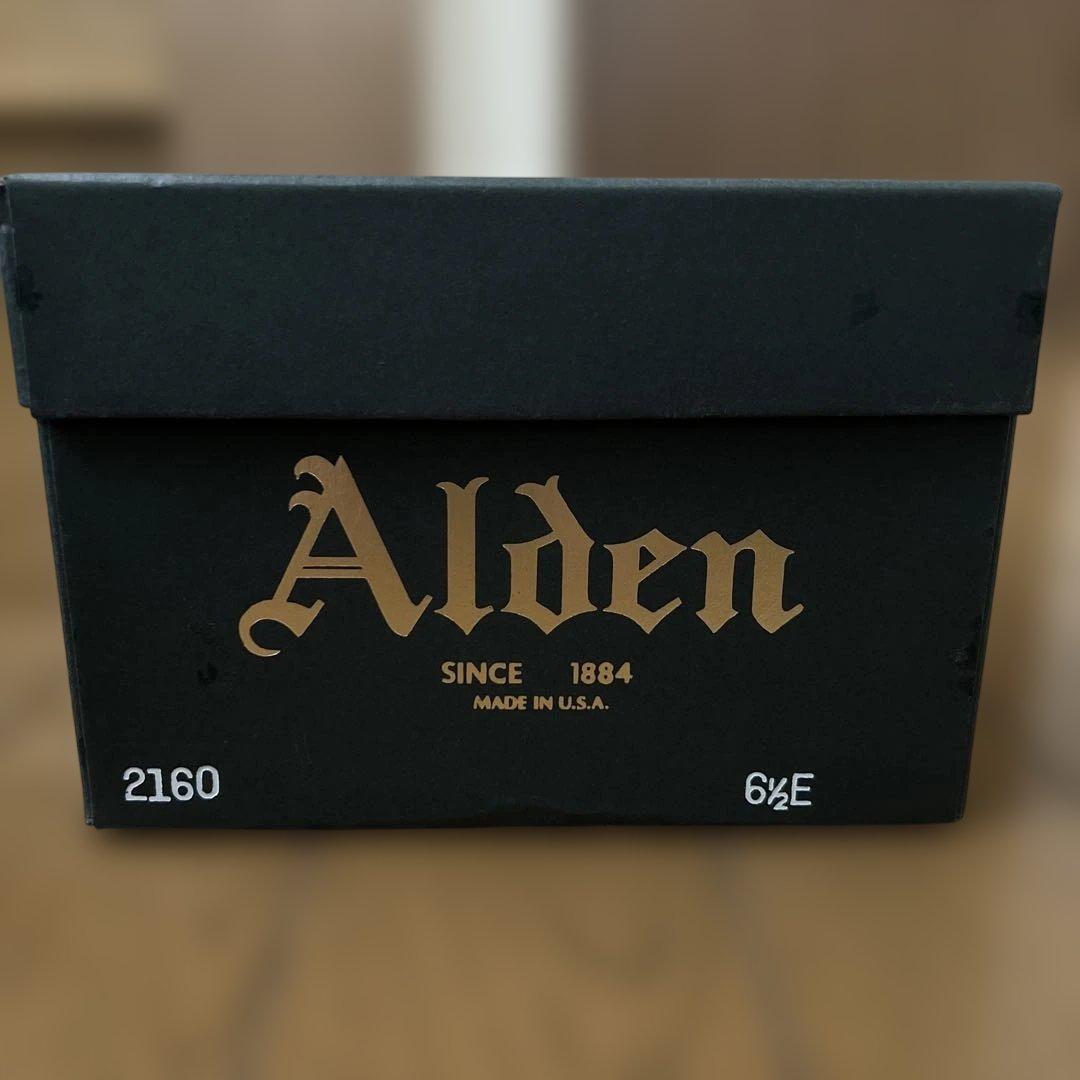 Alden コードバン2160 バーガンディ　サイズ6 1/2 E