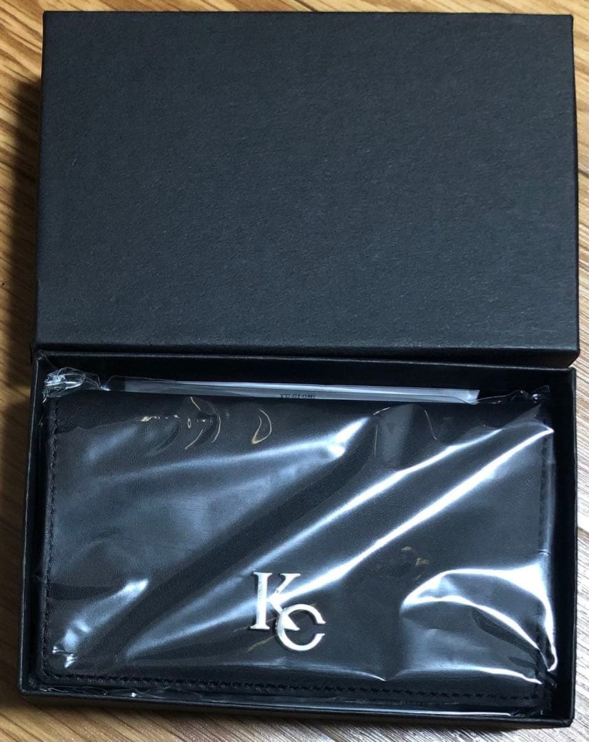 希少 未使用 遊戯王 20th イベント 記念 本革 KC名刺ケース 限定