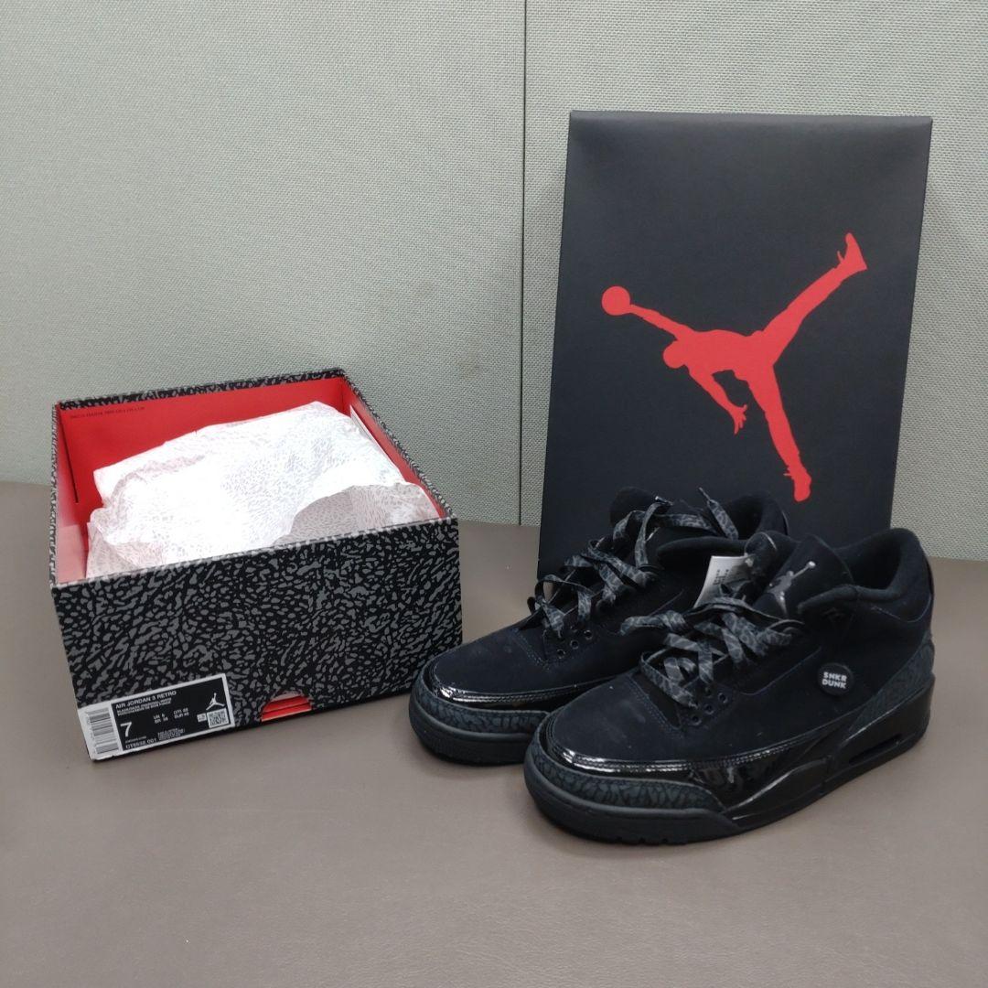 エアージョーダン３ブラックキャット