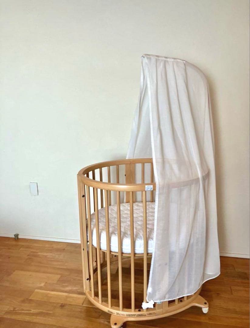 【超美品】ストッケ　STOKKE　スリーピーベッド　ミニ付属品付き