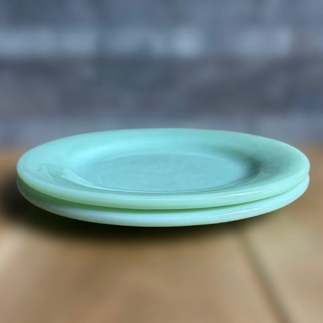 BUCO様ファイヤーキングパイ&サラダプレート2セット＋カップ＆ソーサー2セット