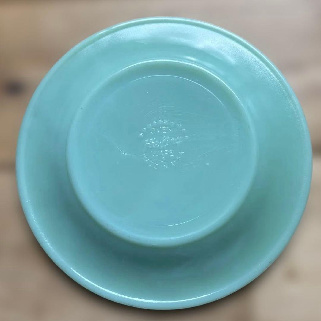 BUCO様ファイヤーキングパイ&サラダプレート2セット＋カップ＆ソーサー2セット