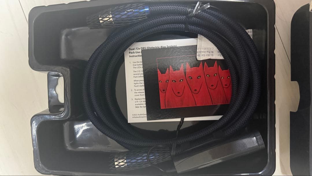 AudioQuest Husky XLR–XLR サブウーファーケーブル 3m