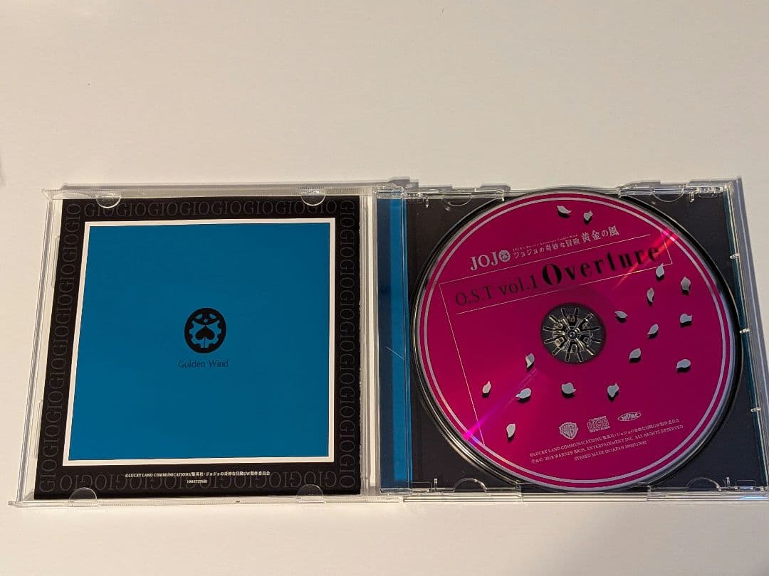 JOJO　黄金の風　 O.S.T vol.1 Overture