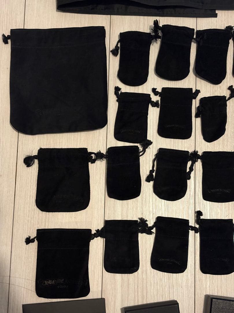 クロムハーツ　革袋　箱　付属品　ナイロン袋　ガーメント