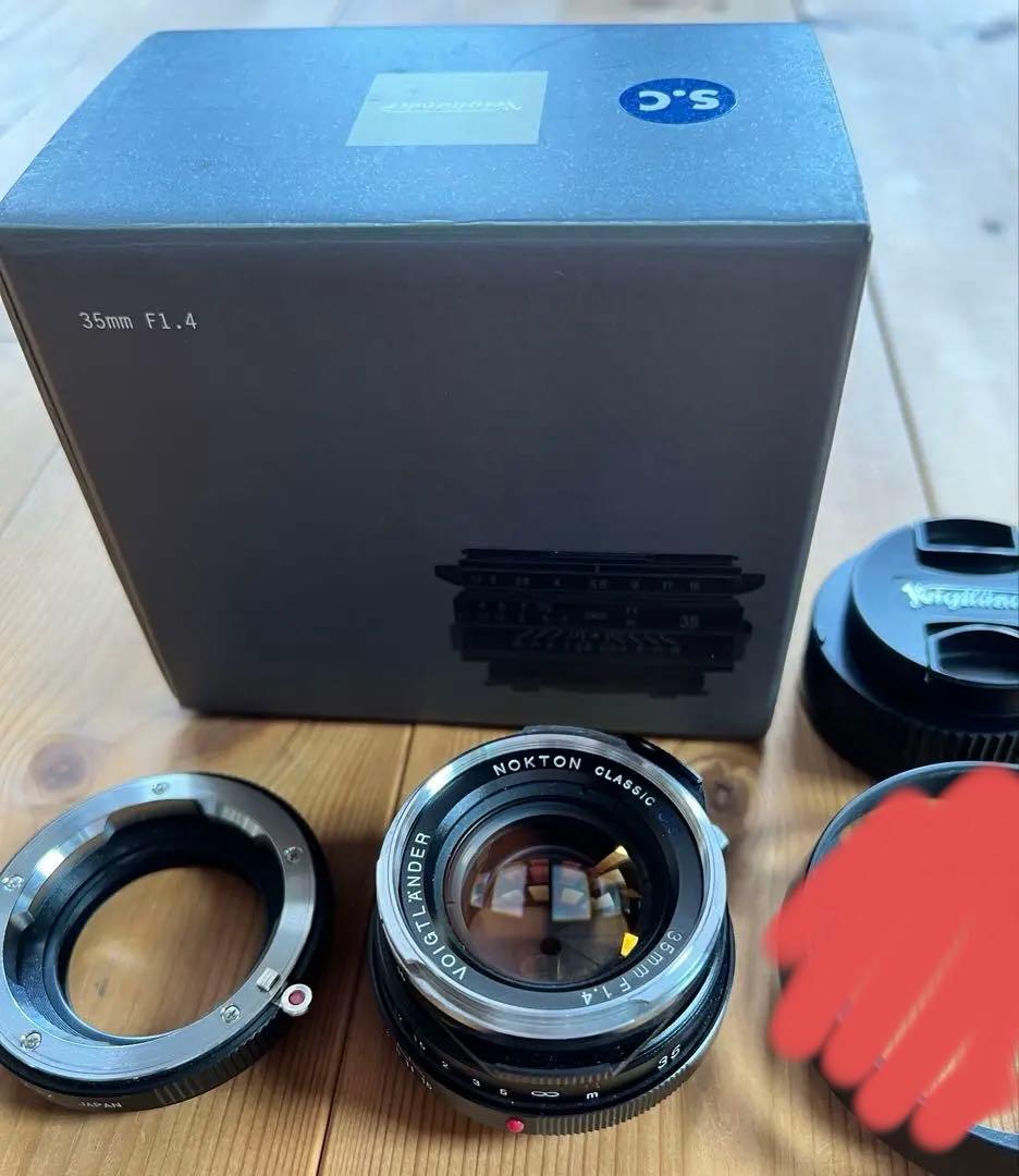 <りんごさん専用>フォクトレンダー NOKTON 35mm F1.4 SC VM