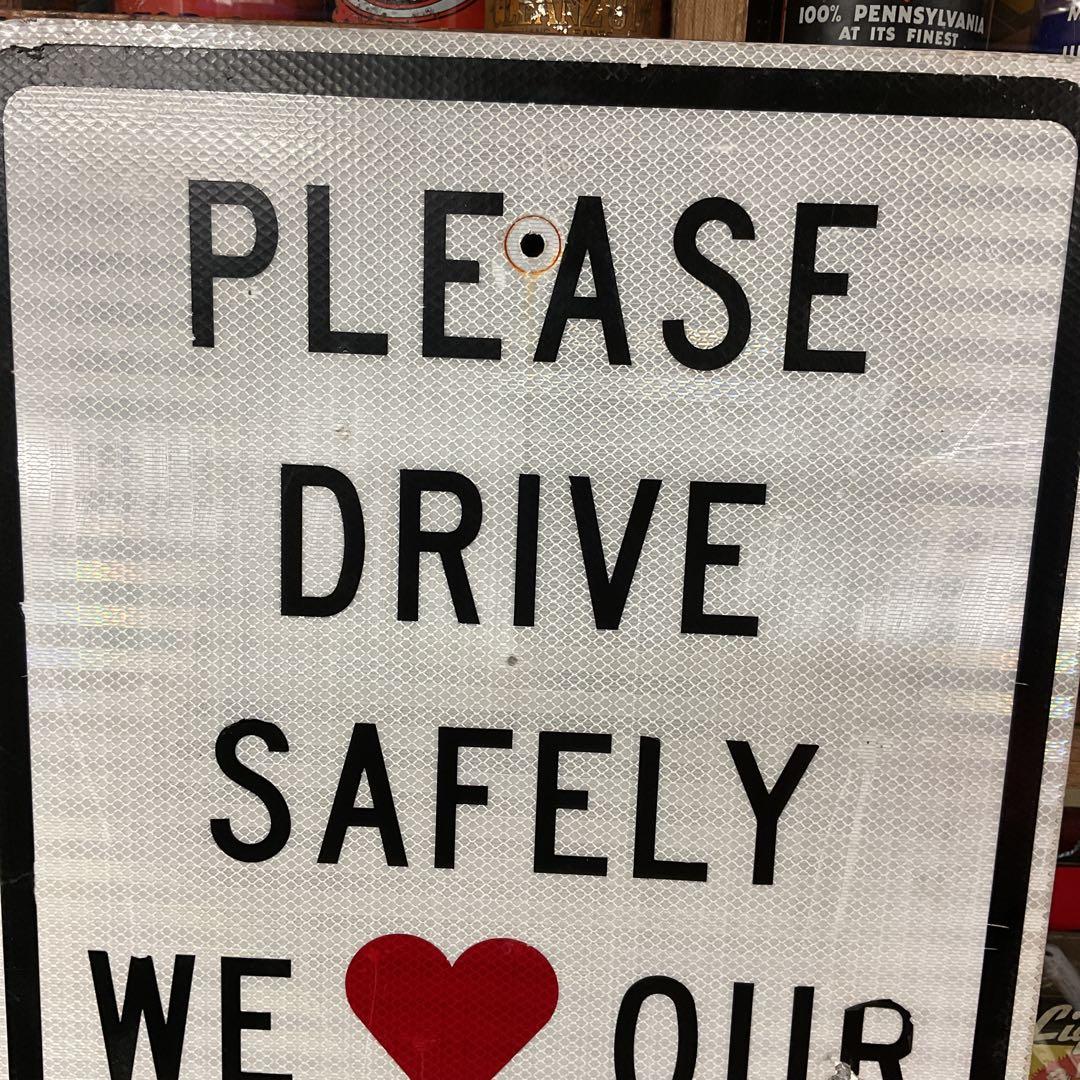 USA ストリート看板　children