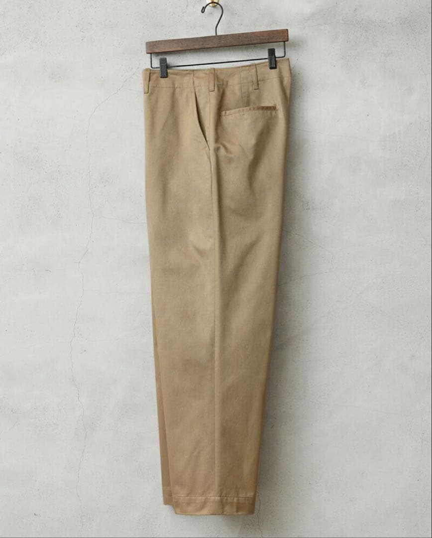 WAIPER.inc 米軍 M-45 チノトラウザー カーキ ミリタリー