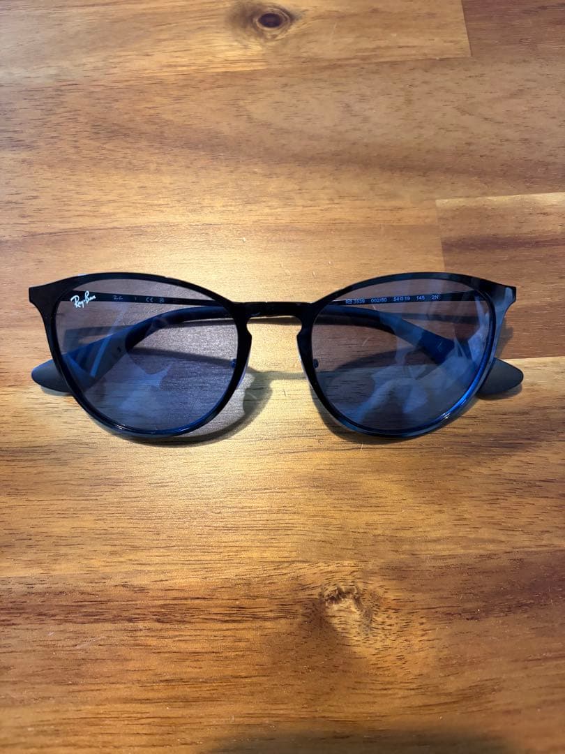 Ray-Ban RB3539 ブラック キャットアイ サングラス