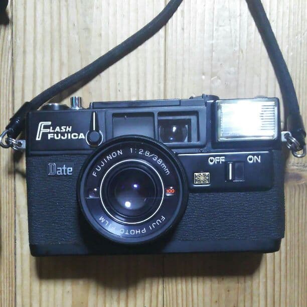 フジカ フラッシュデート レトロ カメラ