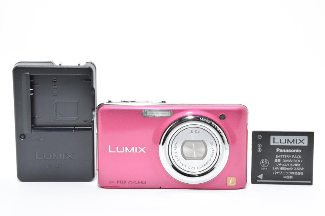 パナソニック　Panasonic LUMIX DMC-FX77 ピンク