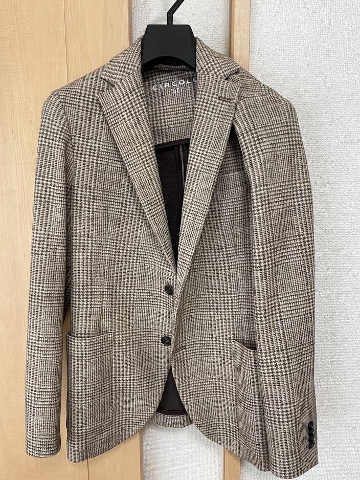 【polon 】CIRCOLO1901 別注 ジャージグレンチェック