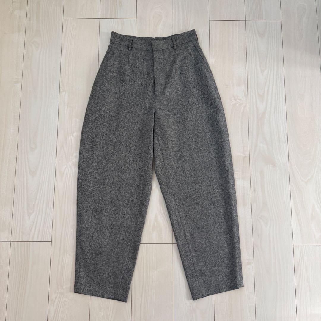 早い者勝ち【LOEFF】メランジ ボンタン パンツ サイズ1 グレー