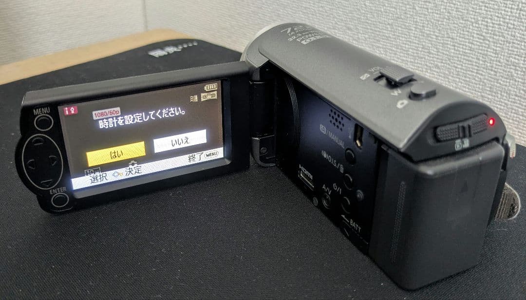 【うどん3】Panasonic HC-V210M ビデオカメラ