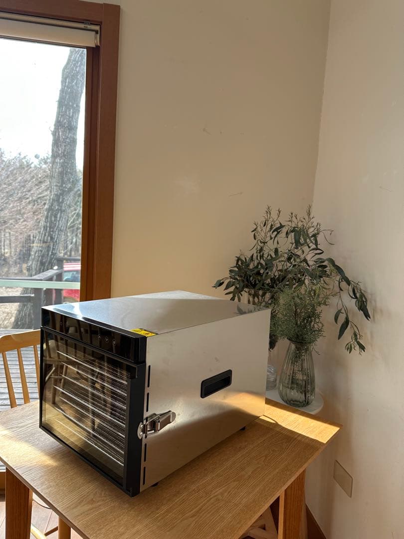 8層ステンレス鋼制フードドライヤー PT-400-8-NV