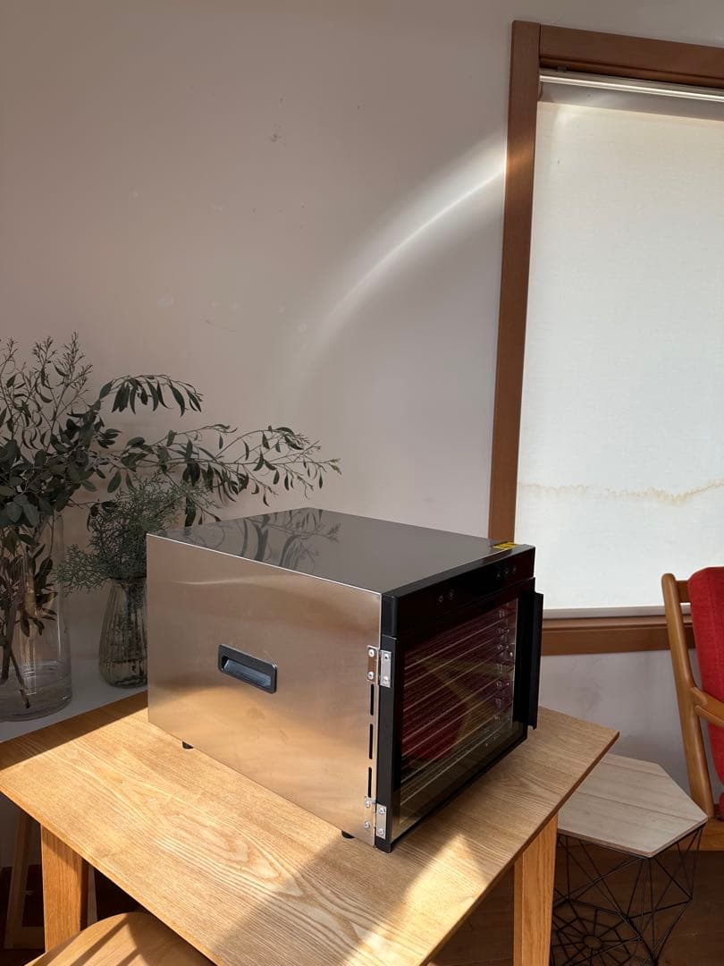 8層ステンレス鋼制フードドライヤー PT-400-8-NV