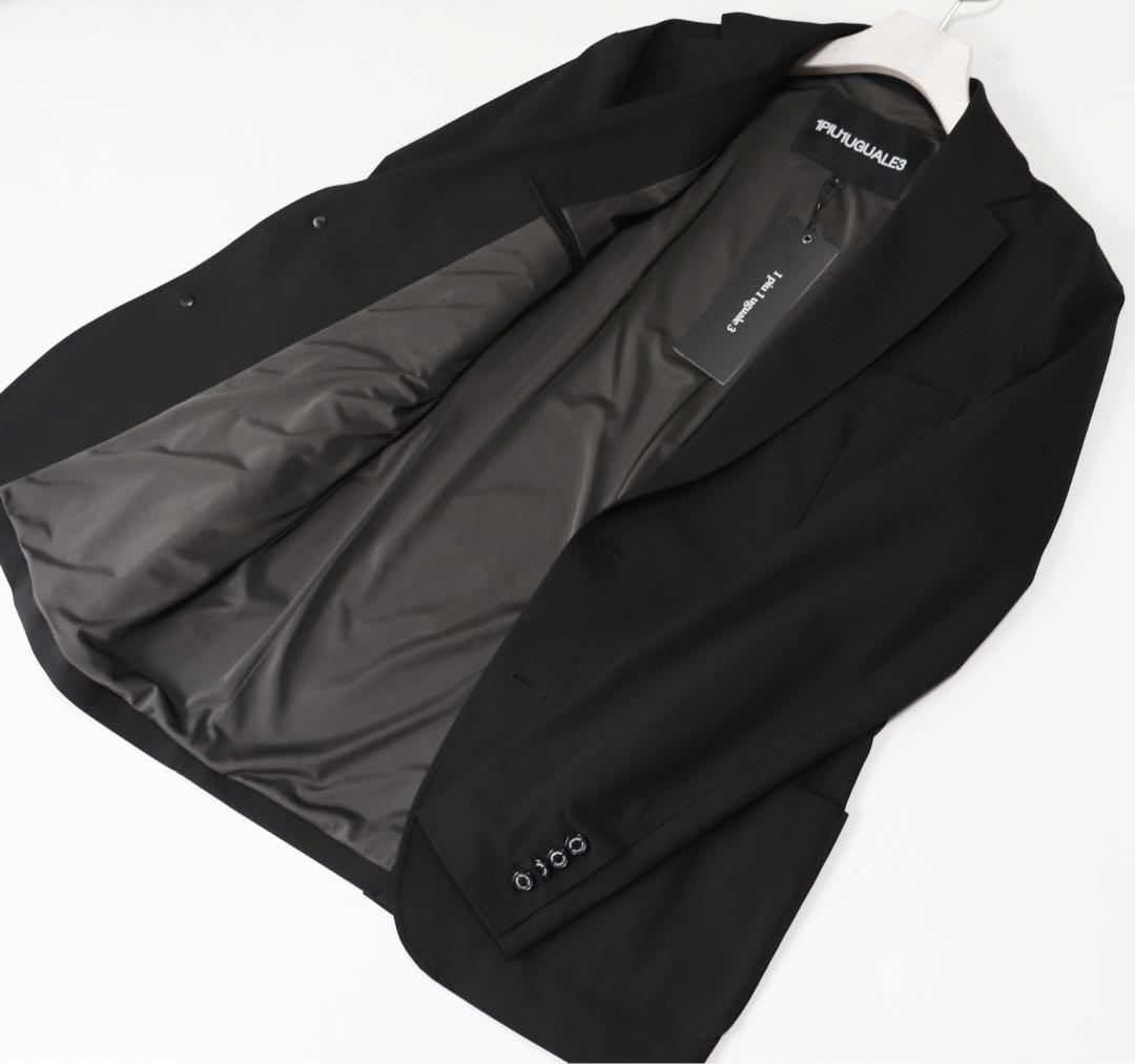 《1PIU1UGUALE3》新品 折り鶴刺繍 ストレッチ2Bジャケット Ⅵ