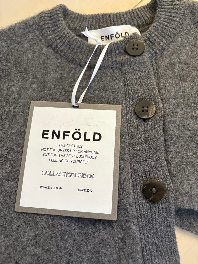 ☆ENFOLD エンフォルド☆ASYMMETRY CAPE！新品未使用タグ付！！