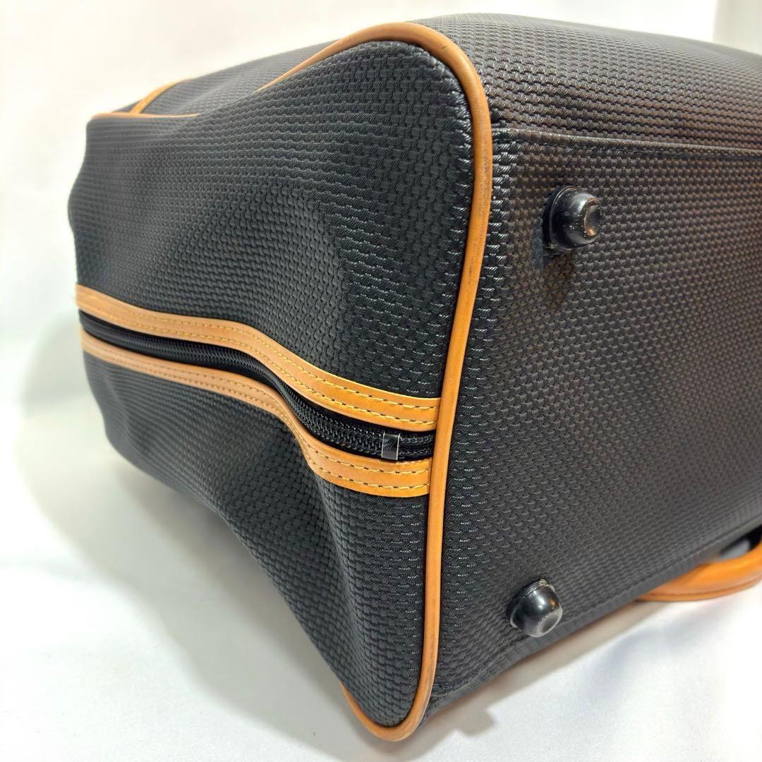 イヴサンローラン ボストンバッグ PVC 大容量 ヴィンテージ ロゴ 旅行バッグ