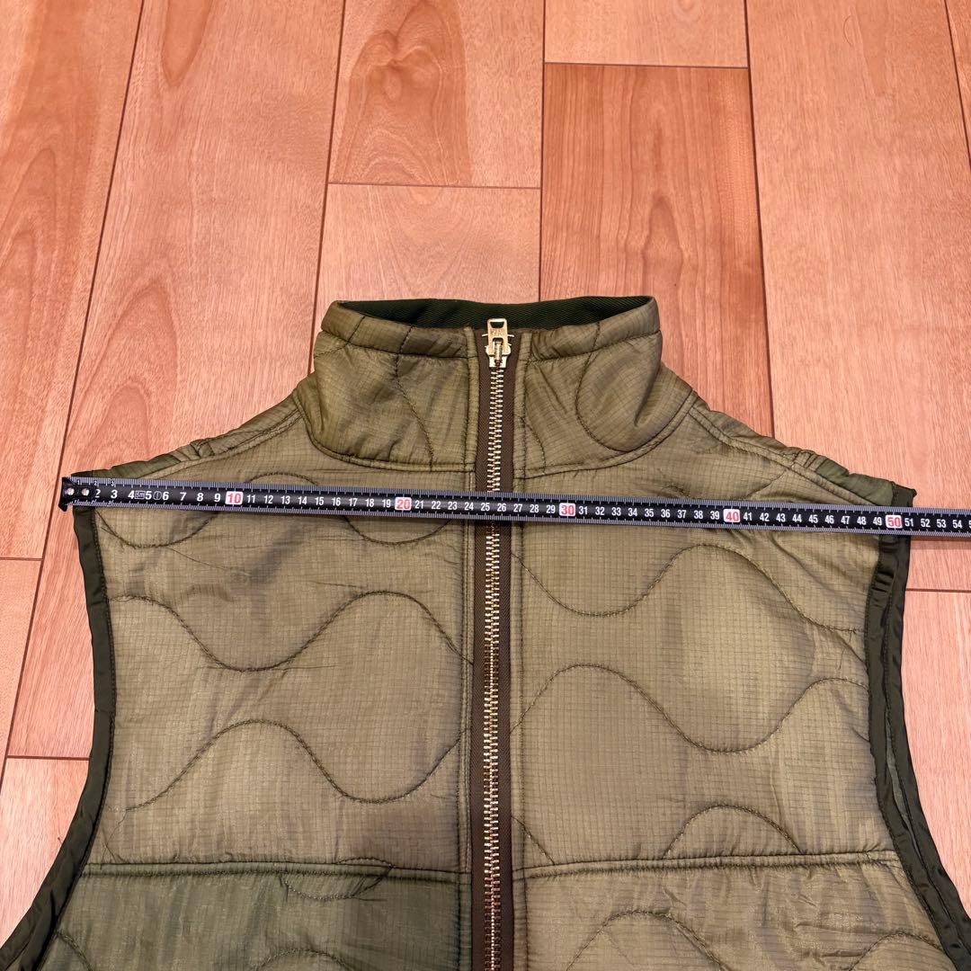 キルティングベスト　リメイク　ライナー　パッチワーク