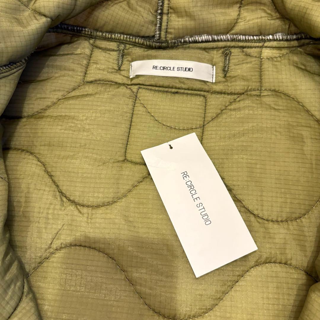 キルティングベスト　リメイク　ライナー　パッチワーク