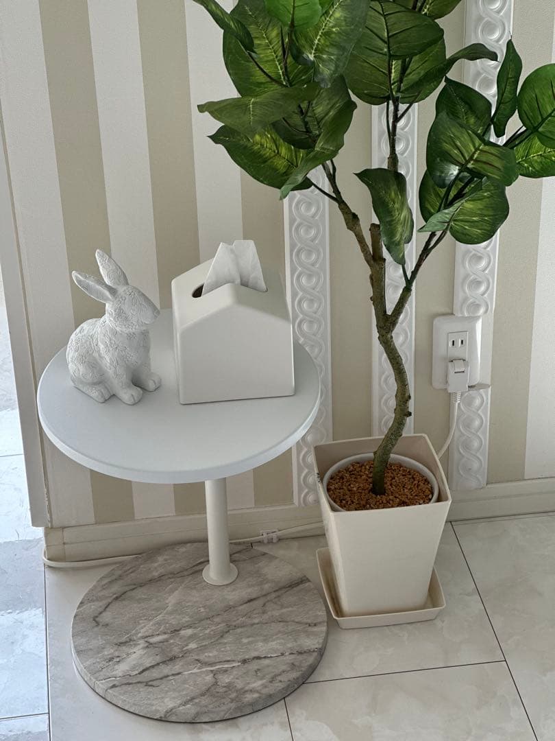 Franc francフランフランサイドテーブル置物セットコラム花台