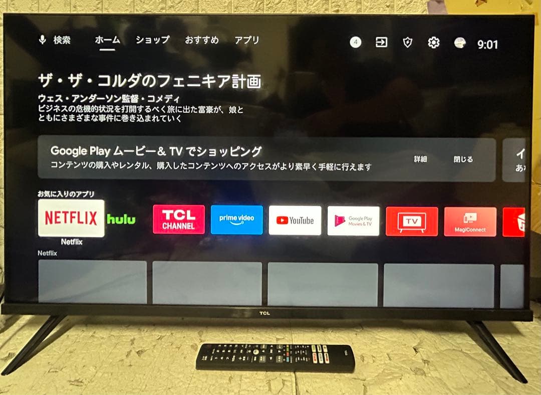 TCL 液晶テレビ　40インチ　40S5200B 2021年製