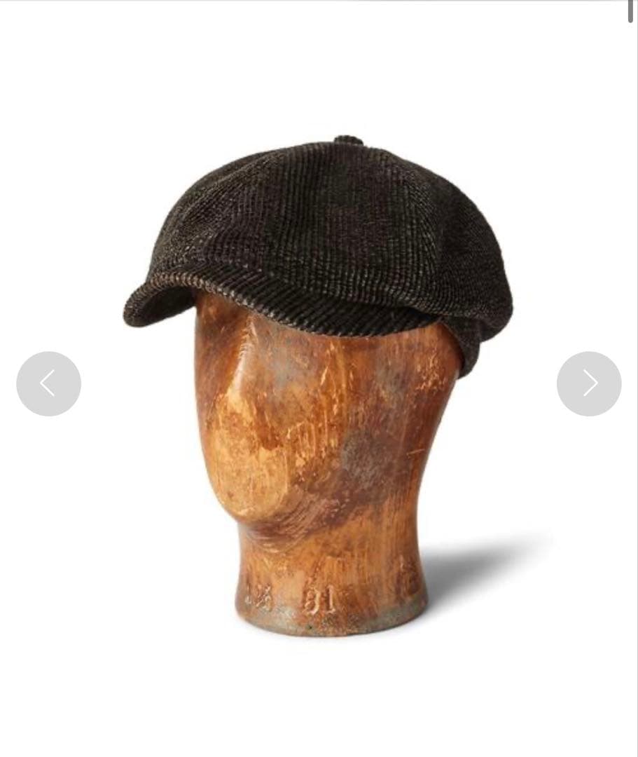 RRL(ダブルアールエル) ニュースボーイキャップ