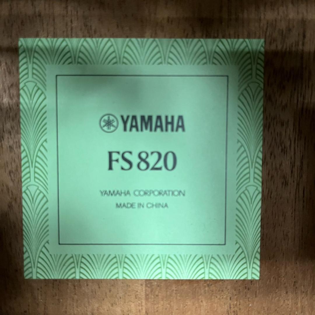 ぼ*こ様 【中古】YAMAHA FS 820 アコースティックギター 製造年は不