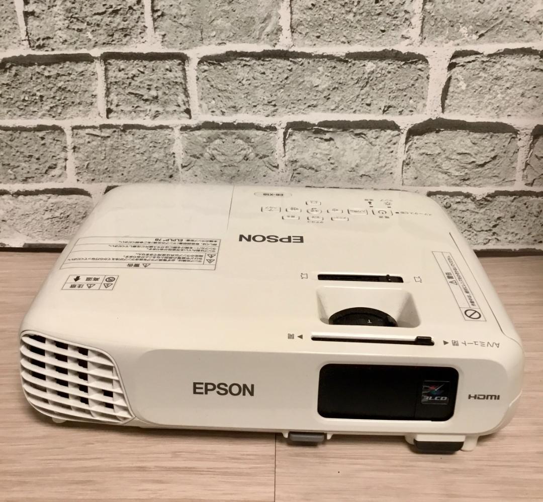 EPSON プロジェクター EB-X18 2900lm XGA　リモコン付