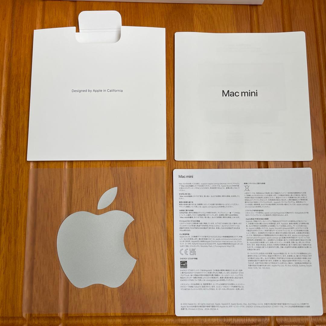 ミニPC Apple Mac mini M2 16GB 1TB 2023