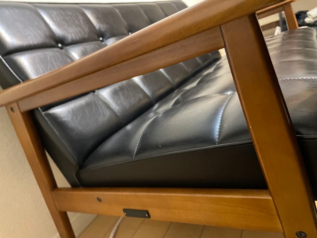 美品 カリモク60 Kチェア 2シーター 2人掛け ベンチ