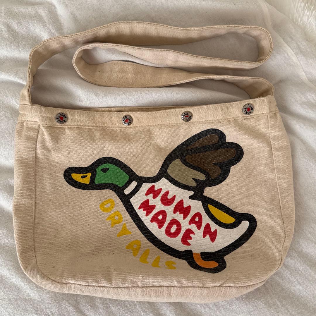HUMAN MADE ダックプリント ショルダーバッグ