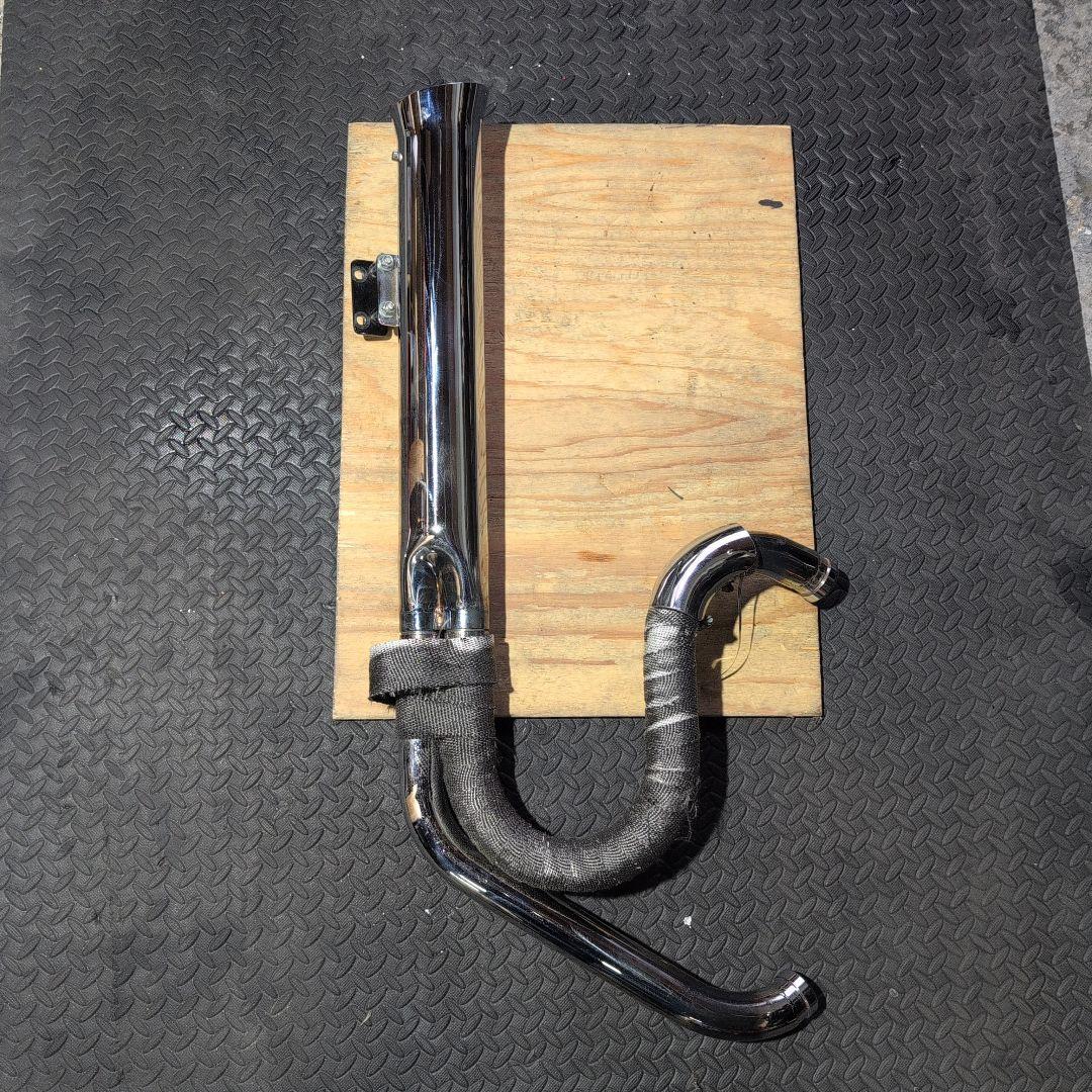 ケンテック　2イン1マフラー　ハーレー ツインカム　ソフテイル用