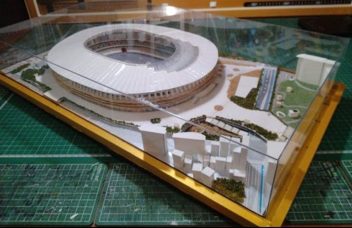 東京2020オリンピックスタジアム模型