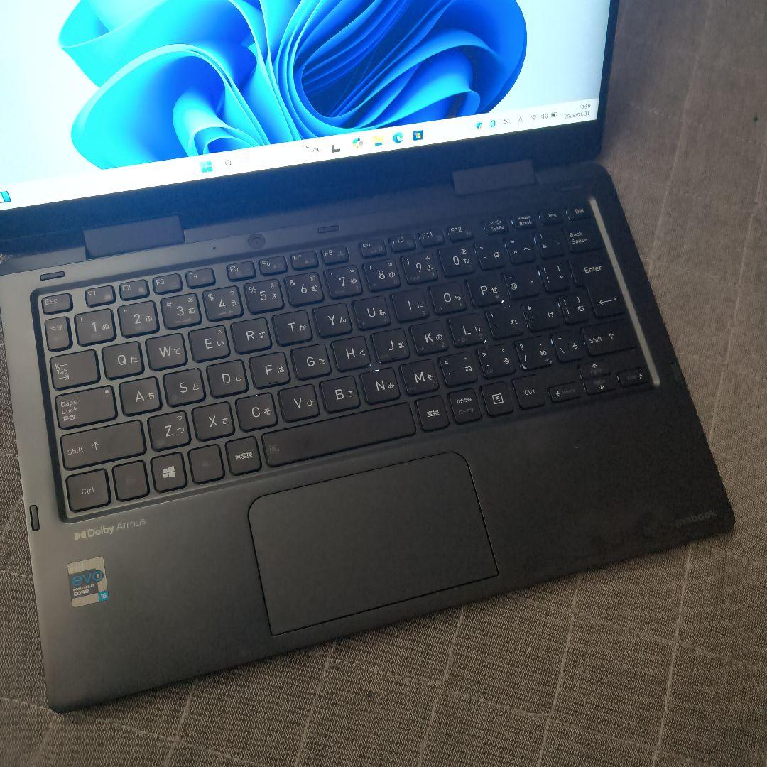 タッチ 良好 Dynabook 超軽量 爆速11世代i5 16GB 512G 8