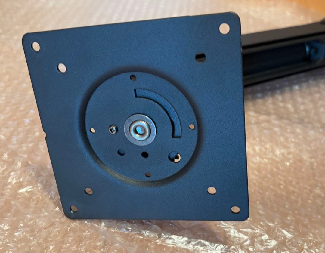 ブラック モニターアーム VESA対応