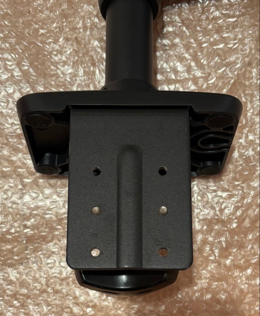 ブラック モニターアーム VESA対応