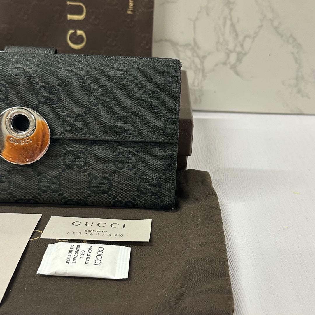 新品同様‼️ グッチ　GUCCI 財布　長財布　GGキャンバス