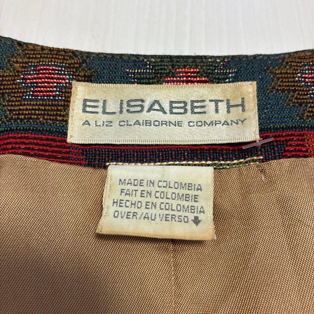 90'sビンテージ古着！ELISABETH A LIZ CLAIBONE ベスト