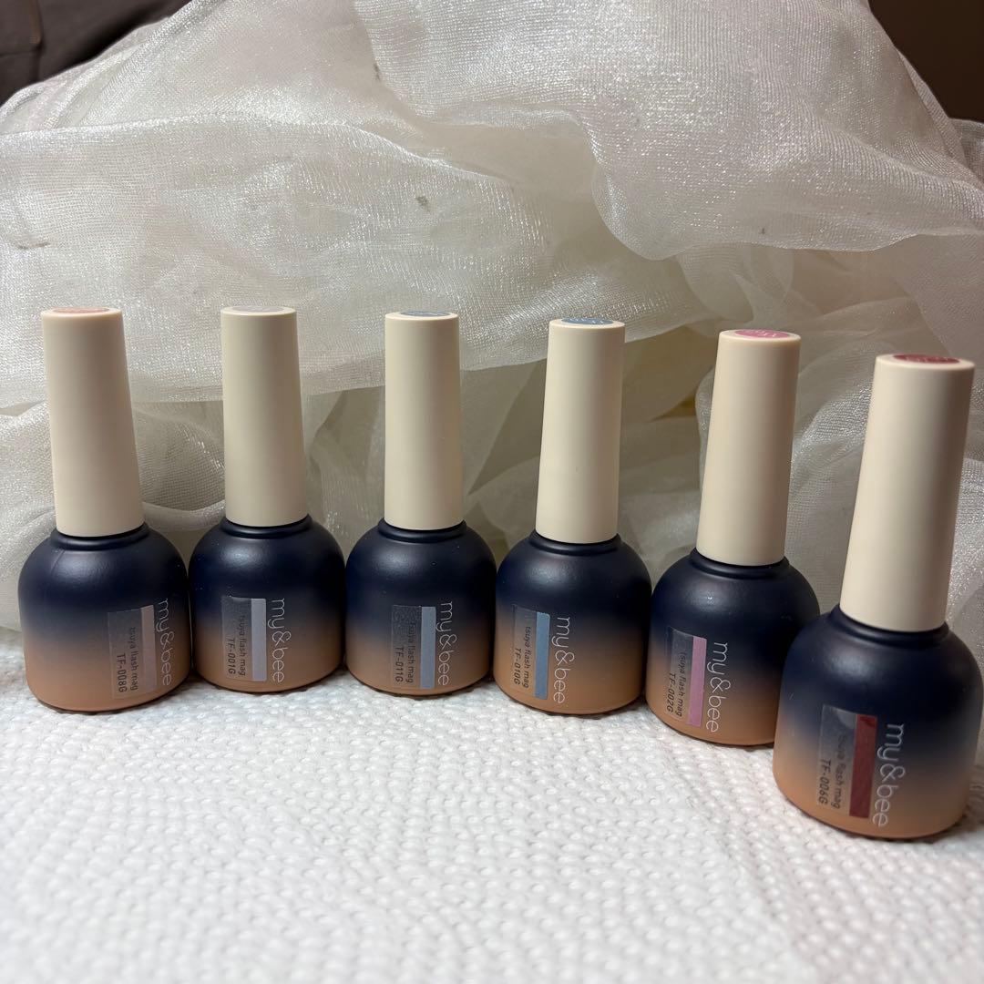 my＆bee マイビー　つやフラッシュ　01.02.06.08.10.11