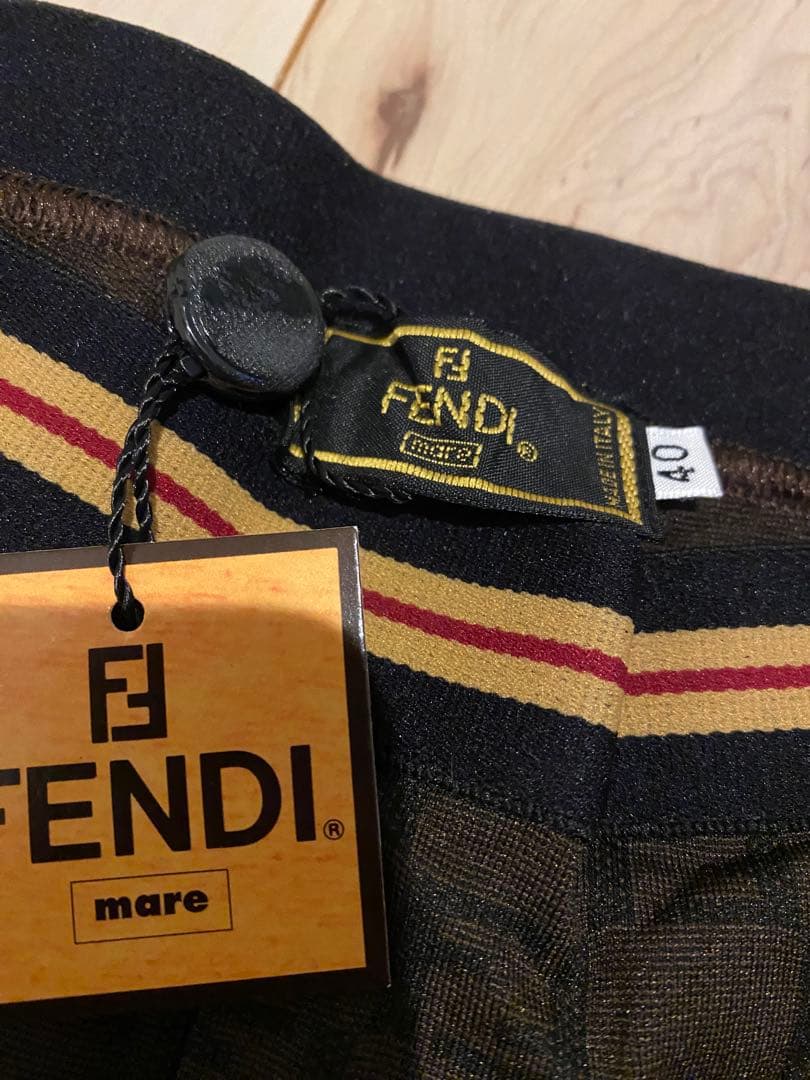 FENDI ズッカ柄 ブラウン パンツ 新品タグ付き 希少