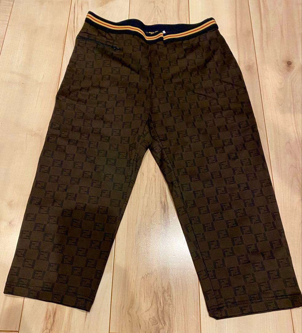 FENDI ズッカ柄 ブラウン パンツ 新品タグ付き 希少