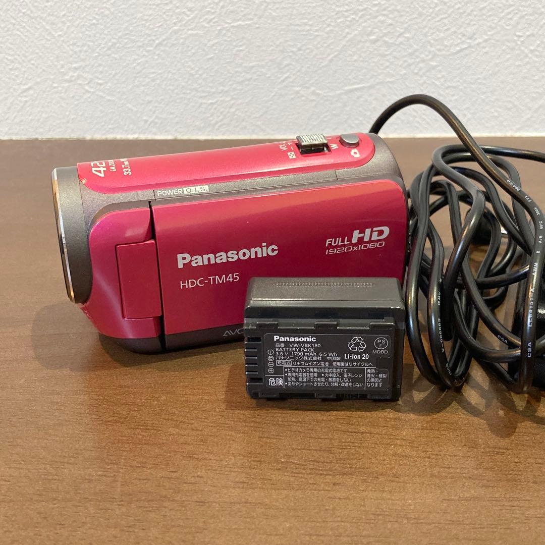 ★美品★ Panasonic フルHDビデオカメラ HDC-TM45