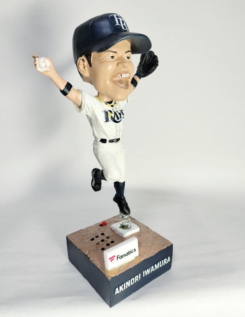 岩村明憲／”アリーグ優勝” ボブルヘッド人形 (2018／タンパベイ・レイズ)