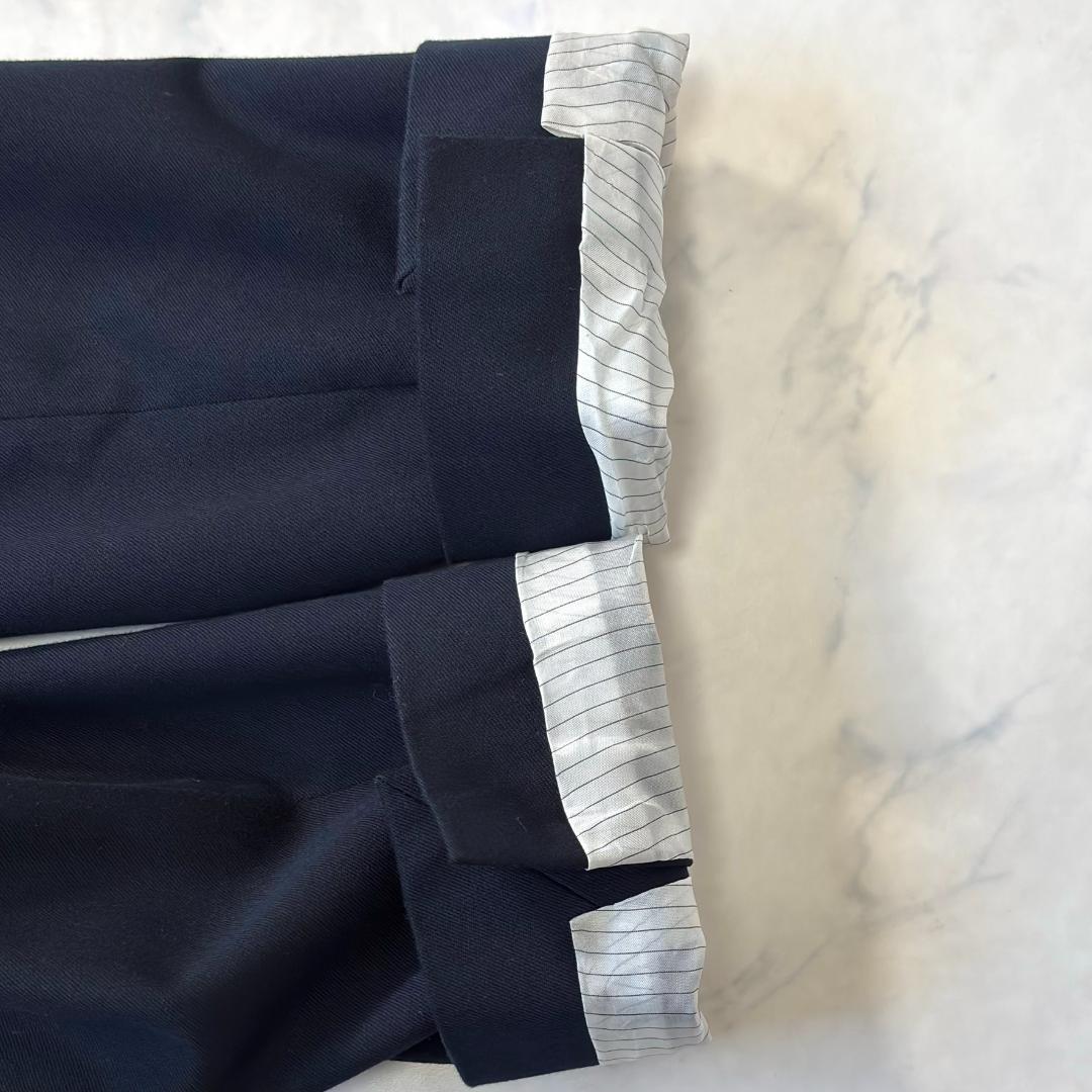 ドリスヴァンノッテン テーラードジャケット 2B 濃紺 48 tr0